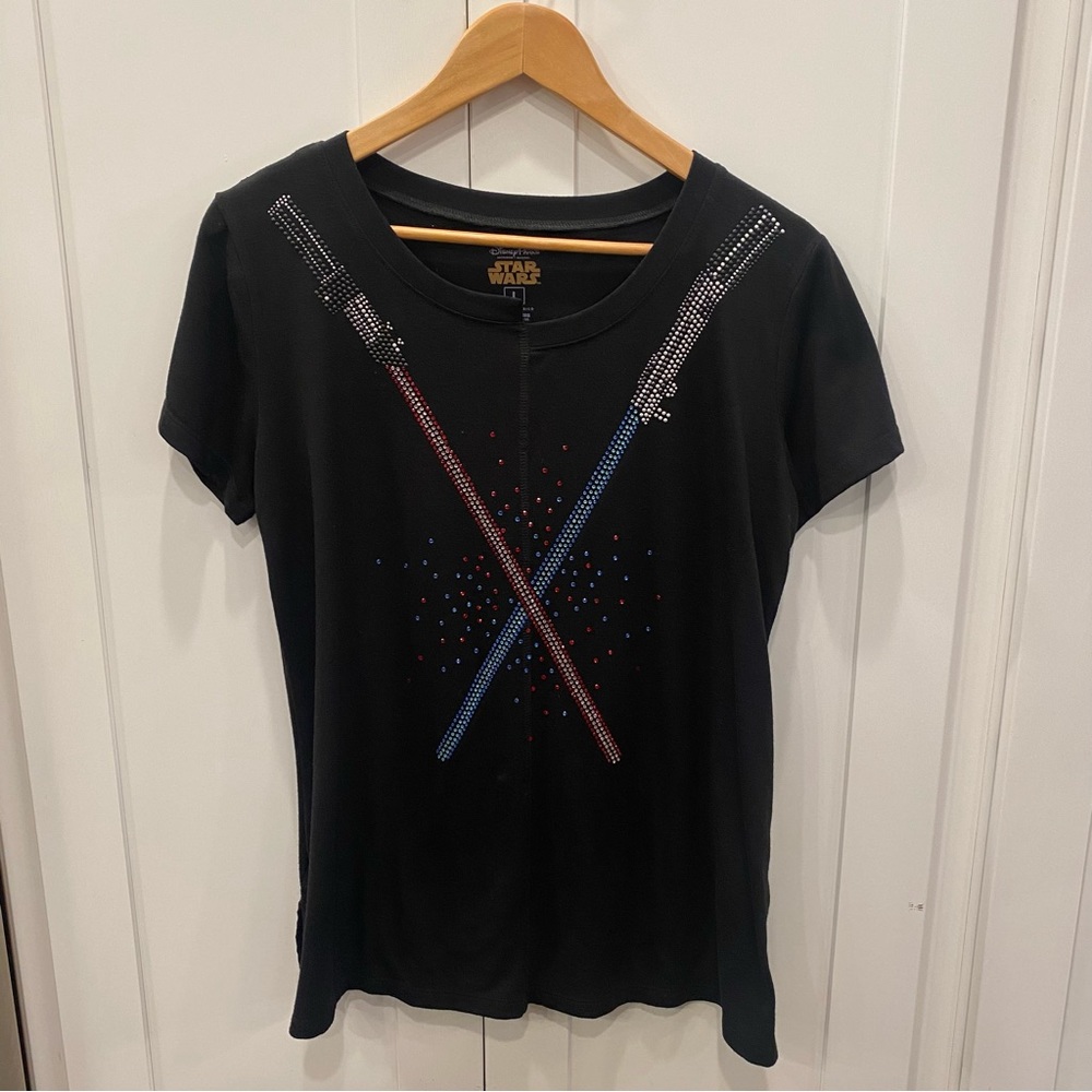 Gemstone Lightsaber Star Wars Fashion Tee